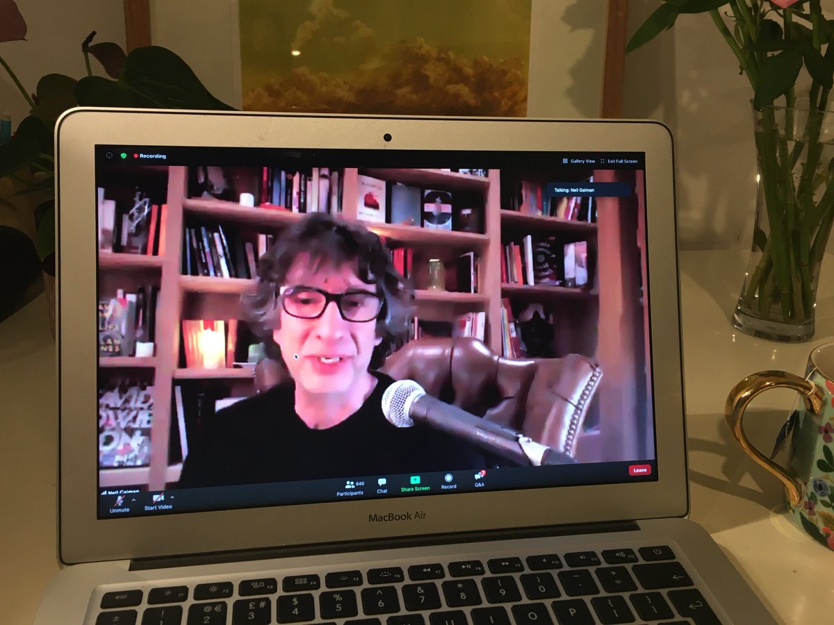 5x15 (@5x15stories) on Twitter photo Inspiration doesn't come from reading fiction, says <a href="/neilhimself/">Neil Gaiman</a>, but from 'anybody explaining stuff I don't understand to me.' Authors such as Oliver Sacks and <a href="/davideagleman/">David Eagleman</a>, for example.
#5x15stories Inspiration doesn't come from reading fiction, says <a href="/neilhimself/">Neil Gaiman</a>, but from 'anybody explaining stuff I don't understand to me.' Authors such as Oliver Sacks and <a href="/davideagleman/">David Eagleman</a>, for example.
#5x15stories