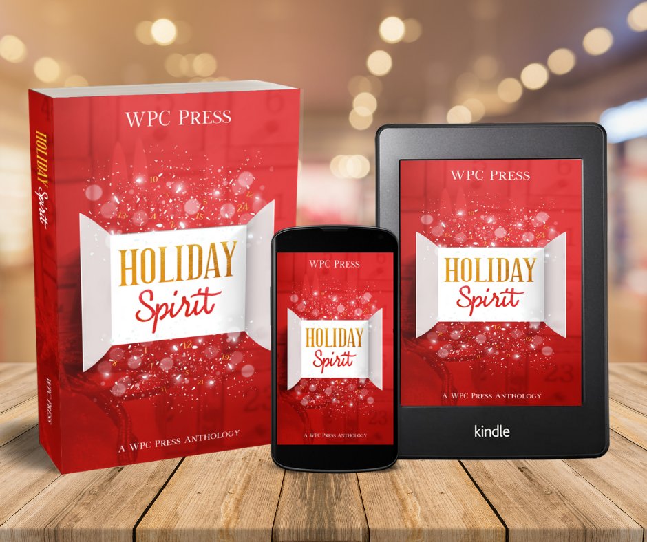 TweetsWpc's tweet image. We are thrilled to share the cover for our upcoming #Holiday Spirit #anthology. This collection of multi-genre short stories featuring a variety of reasons to celebrate or… panic in the festive month of #December. Available soon! #holidaybooks #holidaystories #anthologies