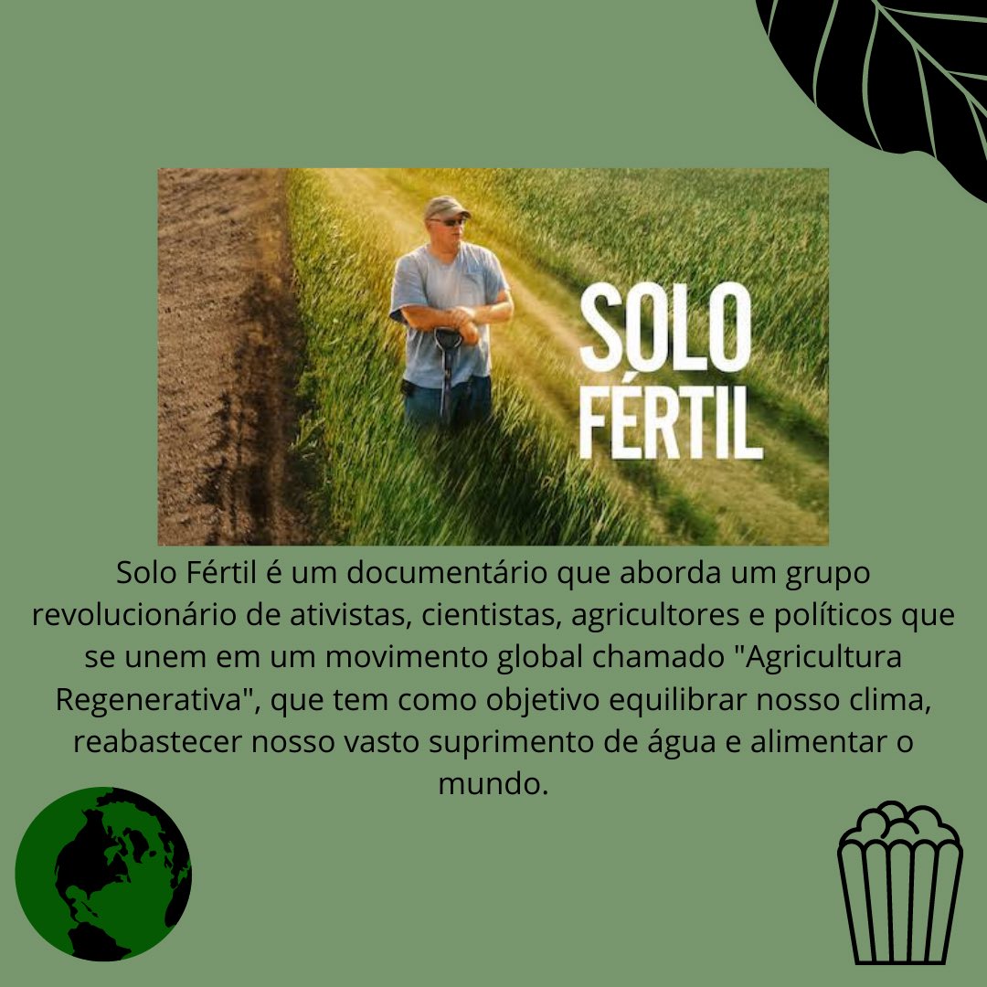 vidaverdegyn's tweet photo. #sustentabilidade #filme #cowspiracy #solofertil #gretathunberg #minimalismo ... https://t.co/ibSJ2tZwvK