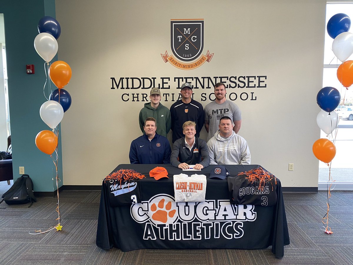 Big congrats to Mayhem 2021 RHP <a href="/brock_culpepper/">brock culpepper</a> for signing today with <a href="/CNBaseball/">Carson-Newman Baseball</a>. Hard worker who has a bright future ahead. More Mayhem signings coming in the next few weeks. Stay tuned.