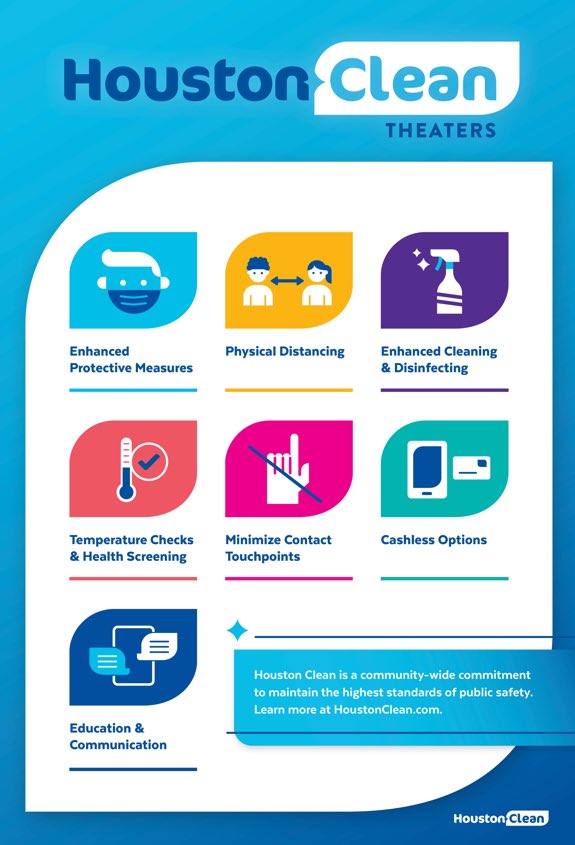 We are committed to the health and safety of event patrons, visitors and frontline teams! #HoustonClean