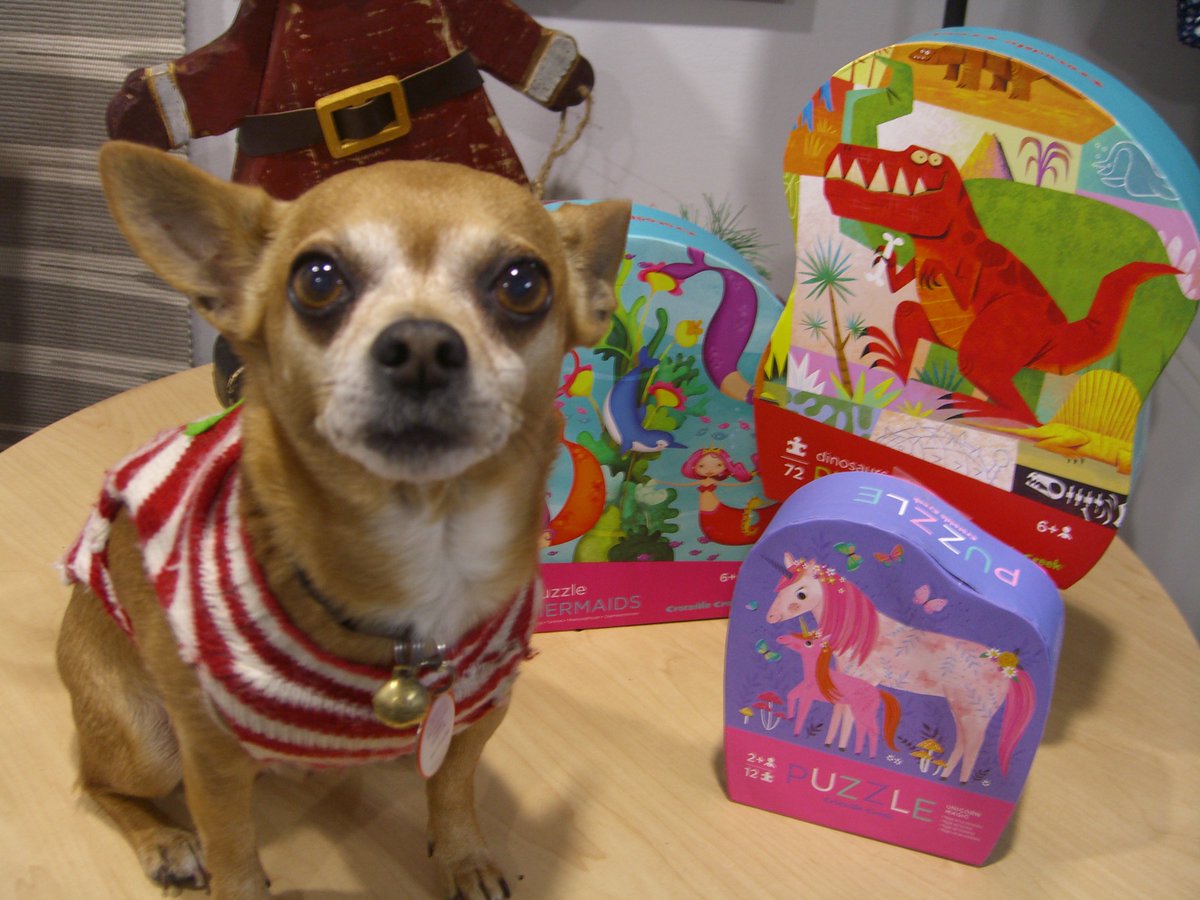 Impress_Gifts's tweet photo. Jefe's Pick!🐶#Puzzles for the kids @Impress_Gifts. Open for #curbside pickup &amp; phone orders daily from 12pm - 6pm. When you phone in, you will receive the same #CustomerCare.Thanks for your continued support💗 #ShopLocal #SmallBiz #PortCredit #Mississauga #GiftIdeas #Christmas https://t.co/ayT4hug0w8