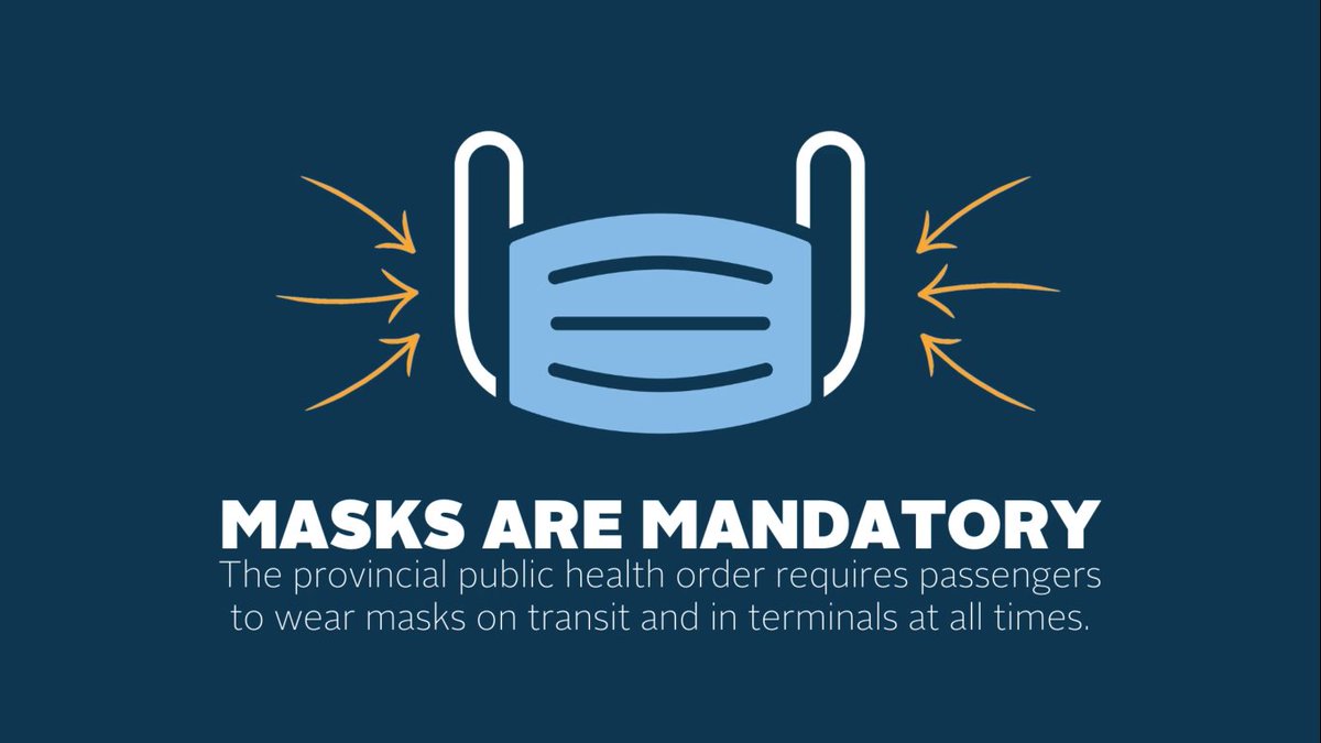 Halifax Transit on Twitter "A reminder Masks are mandatory on our