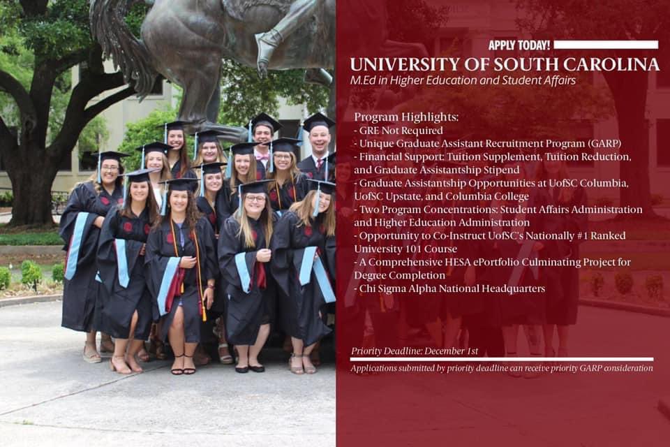 Today is our priority deadline! Have you submitted your application? #uofsc #applytoday