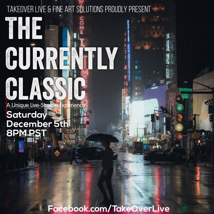 THIS SATURDAY! Cure the itch for a live concert and watch us TAKE OVER