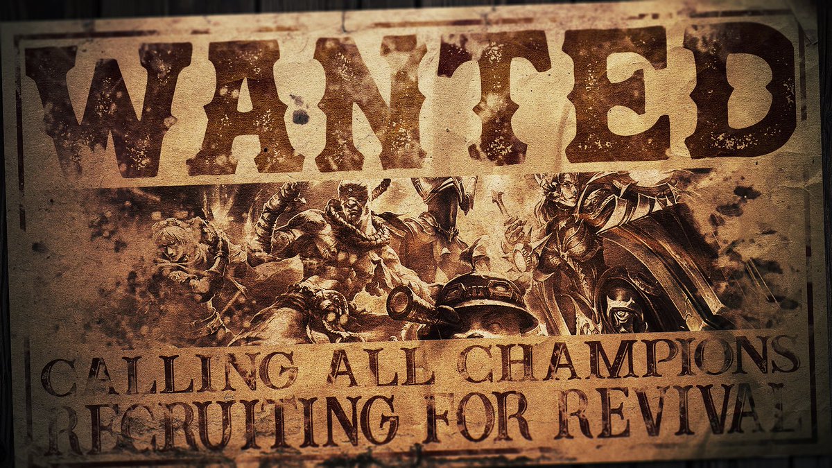 Calling all Champions of the Rift!

We're recruiting Grandmaster+ League of Legends players and staff to join our team.

Apply with the links below:

Player Application: forms.gle/YyLBLuaixPJdRT…
Staff Application: forms.gle/SezVCAbmqoW6o1…

✨#OnceMore