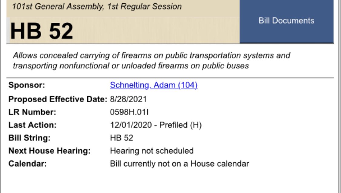 We have men who think concealed carry of firearms on public transportation systems is a good idea.2/