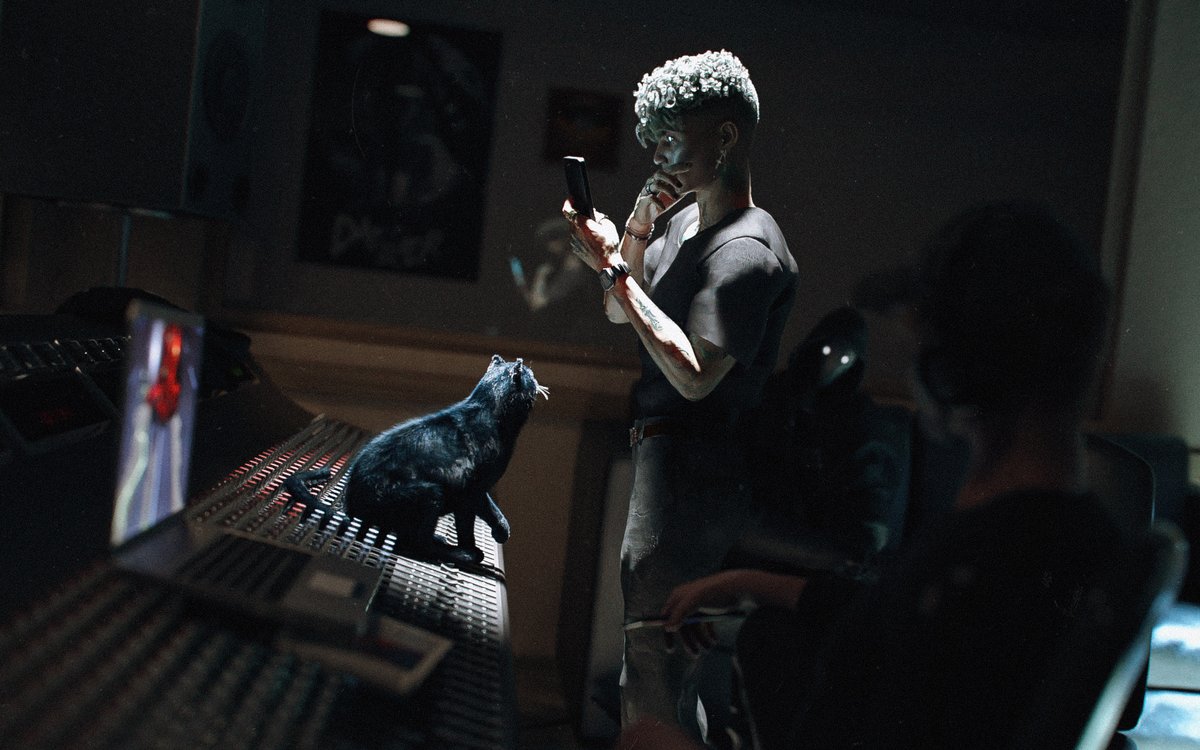 Currently recording my next release 🗲🐈 <a href="/1789records/">1789 Records</a> <a href="/2emedanger/">Danger</a> <a href="/franckrivoire42/">Franck Rivoire</a> 
#robot #vocaloid #3d