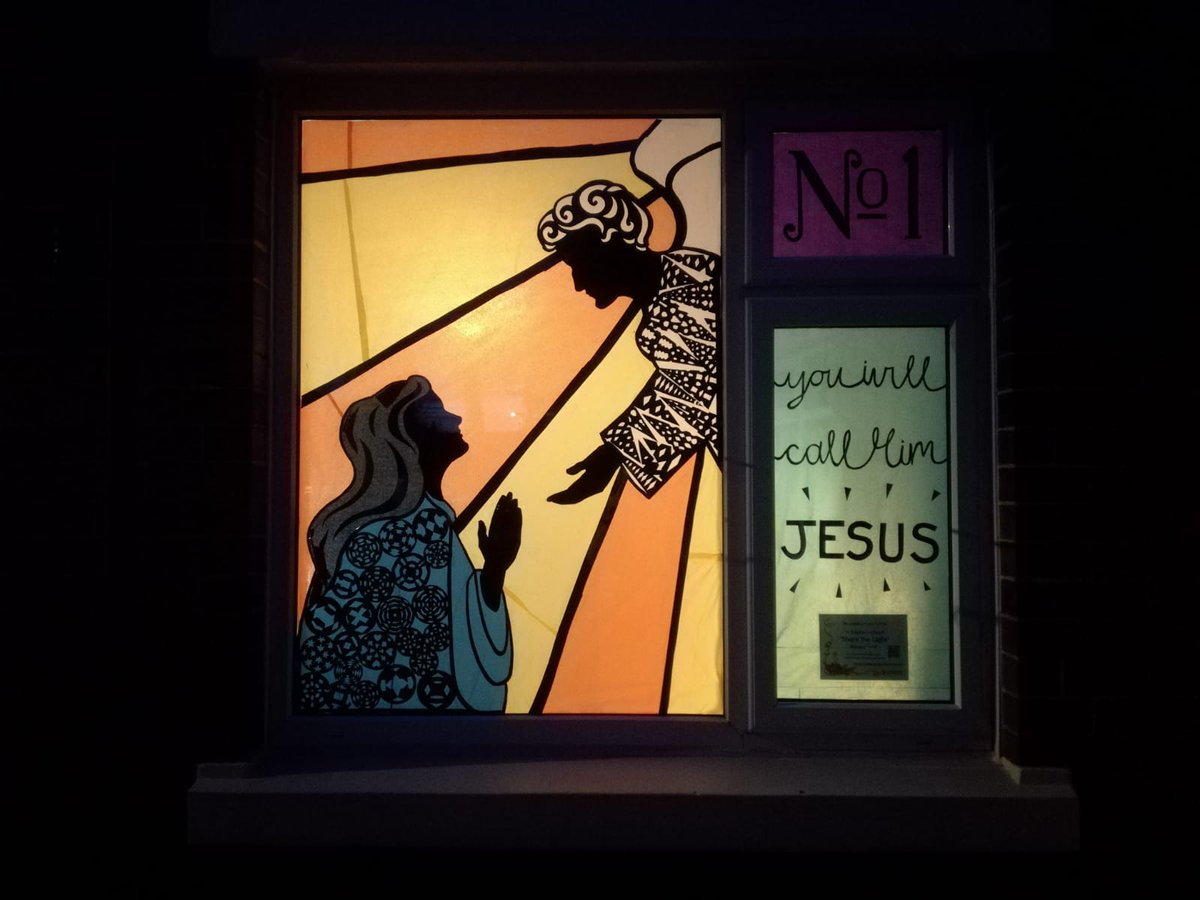 #sharethelight Broadgate, Preston Advent window display. 24 more to folllow.