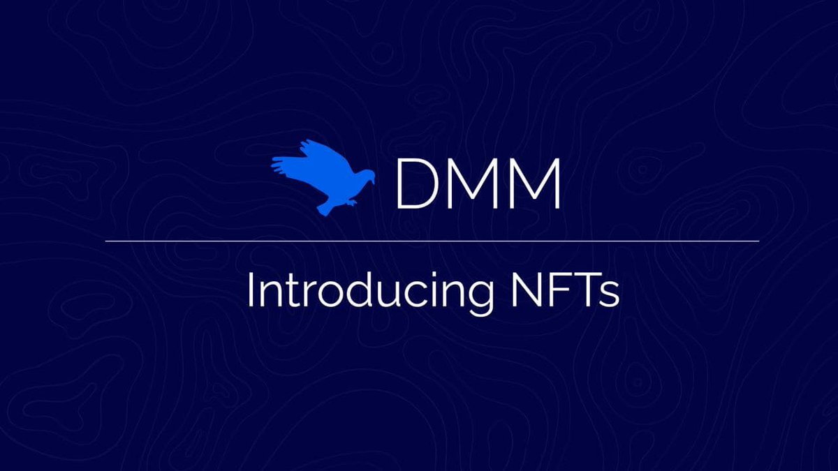 JosefHolm's tweet photo. Exciting news! @DMMDAO launches non-fungible tokens to empower $14 billion-dollar #DeFi ecosystem

https://t.co/UOJfbQRrSn https://t.co/F6RbotdIXY