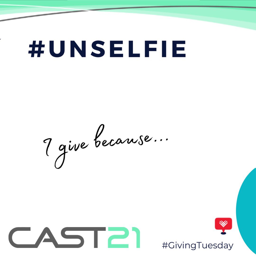 It’s #givingtuesday! We are giving with @musana because we believe patients all over the world deserve elevated healing experiences. What are you doing this givingtuesday? #cast21 #demandthebest