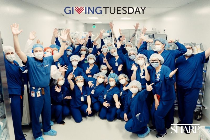 Today is Giving Tuesday. The power of philanthropy is where people of vision and generosity make possible the achievement of dreams of people of skill and dedication; for the betterment at all. It is the legacy of <a href="/sharphealthcare/">Sharp HealthCare</a>   give.sharp.com #givingtuesday