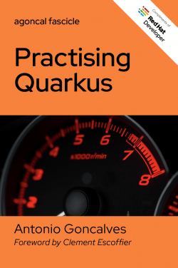 QuarkusIO's tweet photo. If you are looking for a great book to read during your holiday downtime, consider @agoncal new book, "Practising Quarkus".

https://t.co/WivwefqRn1
#quarkus #java #kubernetes https://t.co/qXsjB64HZi