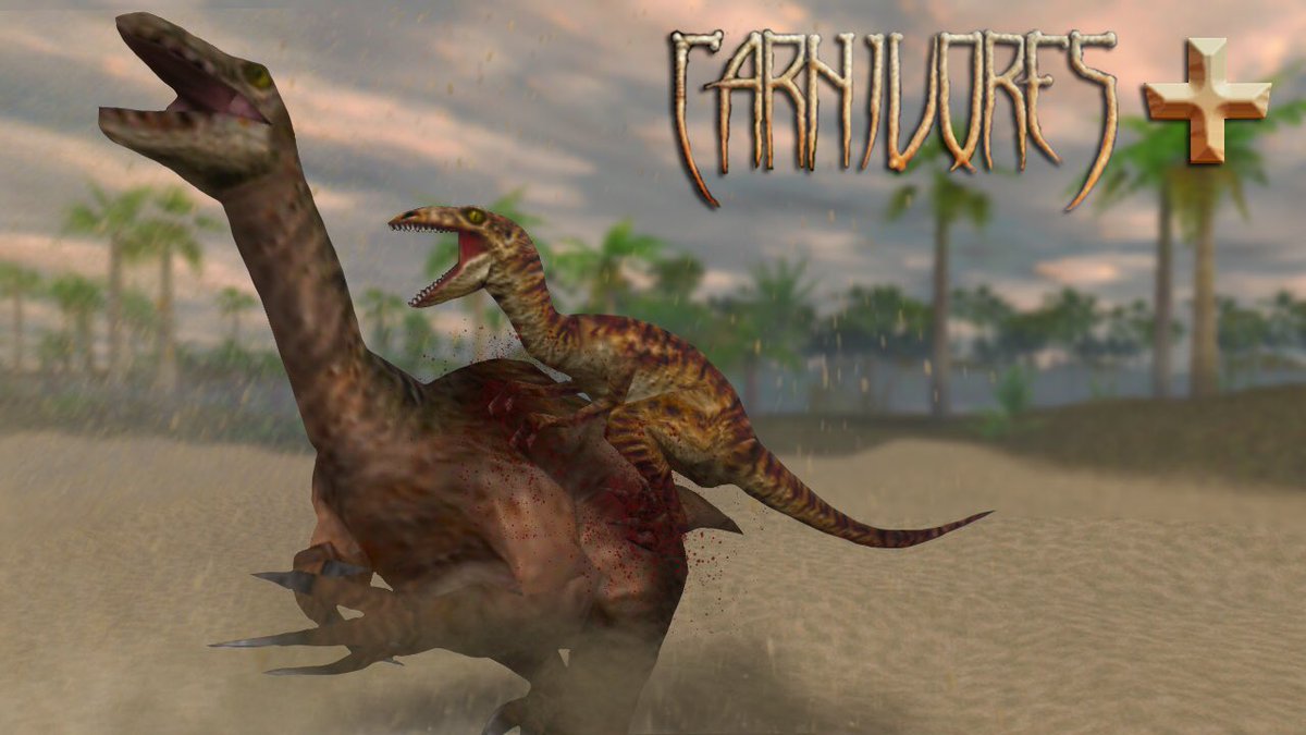 saurian_target's tweet image. New video where we celebrate Carnivores’ 22nd birthday with some casual dinosaur hunting! 
Link in bio!