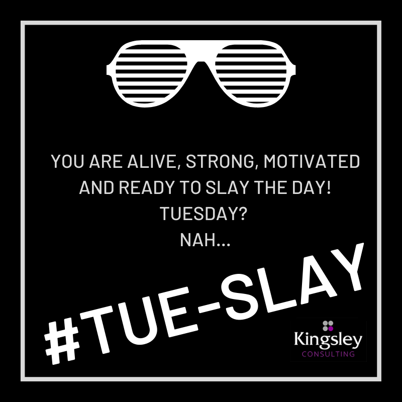 Amen. 🙌 Get out there and slay this #Tuesday! You have what it takes to put everything in place. Reach deep and pull that creativity, ambition, and strength outta yourself. You got this! 💪 #tueslay #nopainnogain #tuesdaythoughts #life #success #motivation #positivevibes #goals https://t.co/lESfGy0bi1