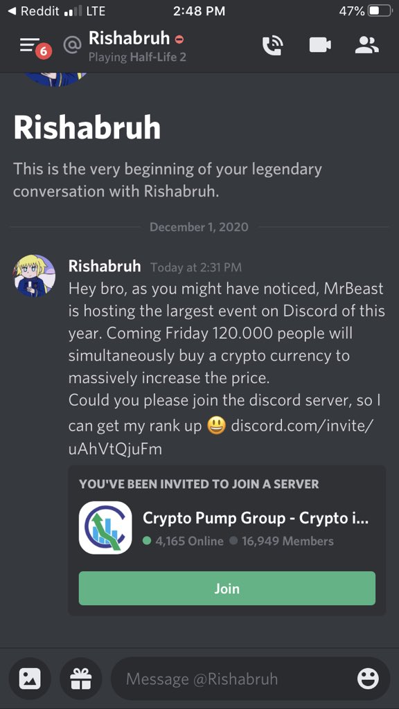 Potato28Mashed's tweet image. Is this a real event of yours?
@MrBeastYT