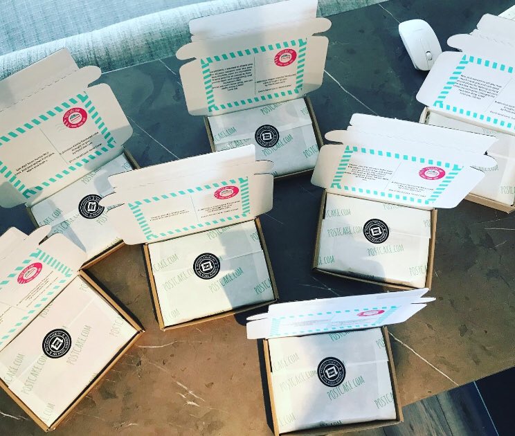 Want to show off you’re a <a href="/TheoPaphitis/">Theo Paphitis</a> #SBS winner producing a product or service? Take a look at aquadesigngroup.co.uk/proudly-made-by for the #MadeBySBS badge design. These #stickers were done for @PostCake2017 😊 #SmallBusiness #SBSwinnershour