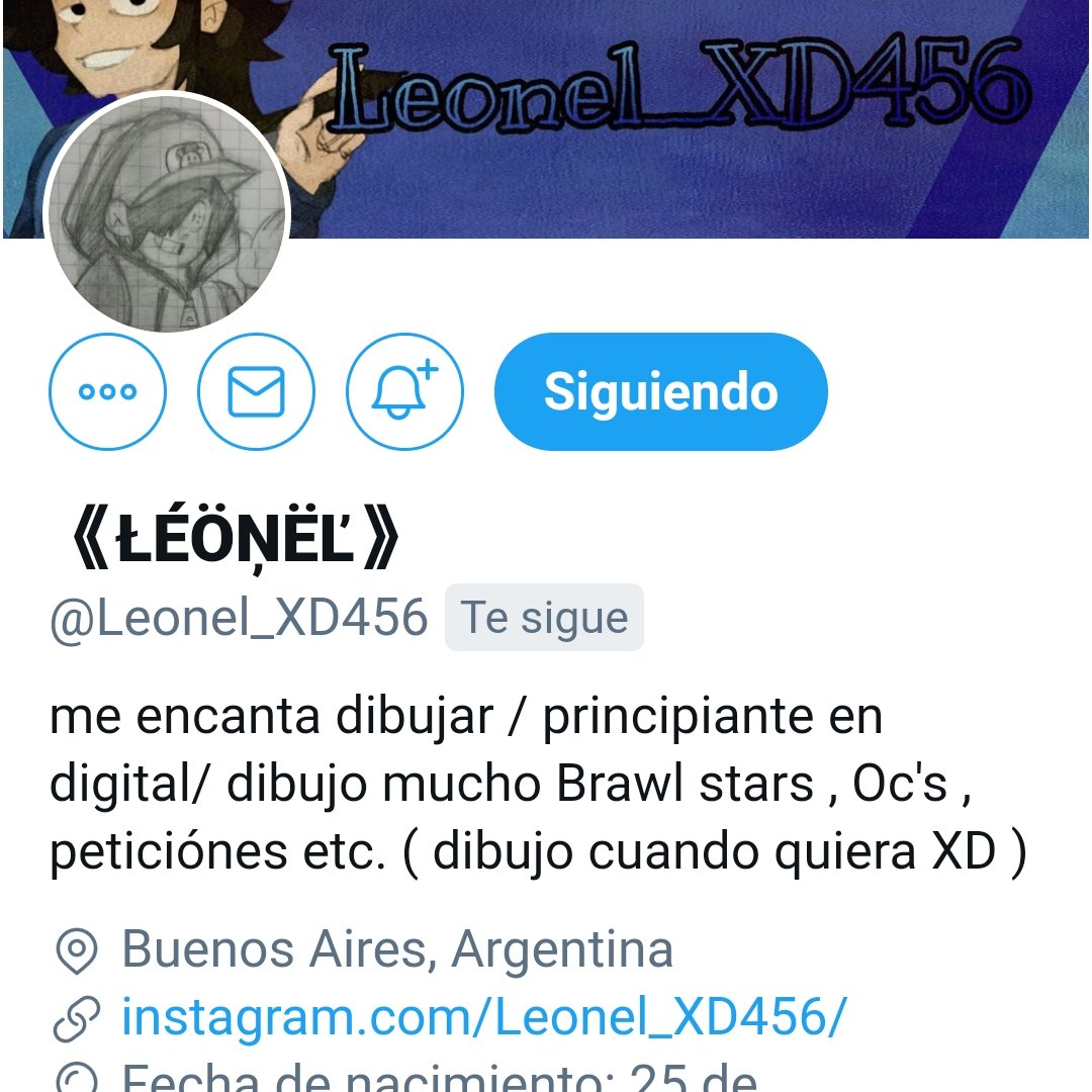 Si tan solo en mi cuenta principal me siguieran ellos .@Leonel_XD456 gracias UwU 💕