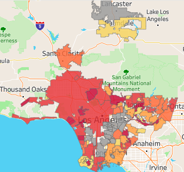 Finally, I included a factor for job-housing balance. Cities w/major job centers have an especially strong obligation to accommodate new housing. Building more homes near jobs improves access to economic opportunity and shortens commutes. (9/n)