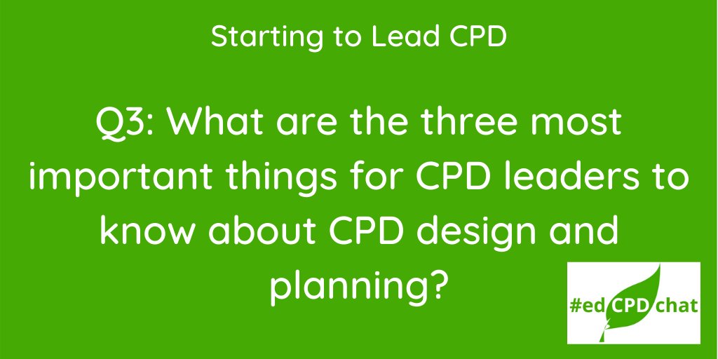 #EdCPDChat (@EdCPDChat) on Twitter photo 02/12/2020 19:50:00 And it’s already time for our final question this evening… Don’t forget the hashtag too! #edCPDchat And it’s already time for our final question this evening… Don’t forget the hashtag too! #edCPDchat