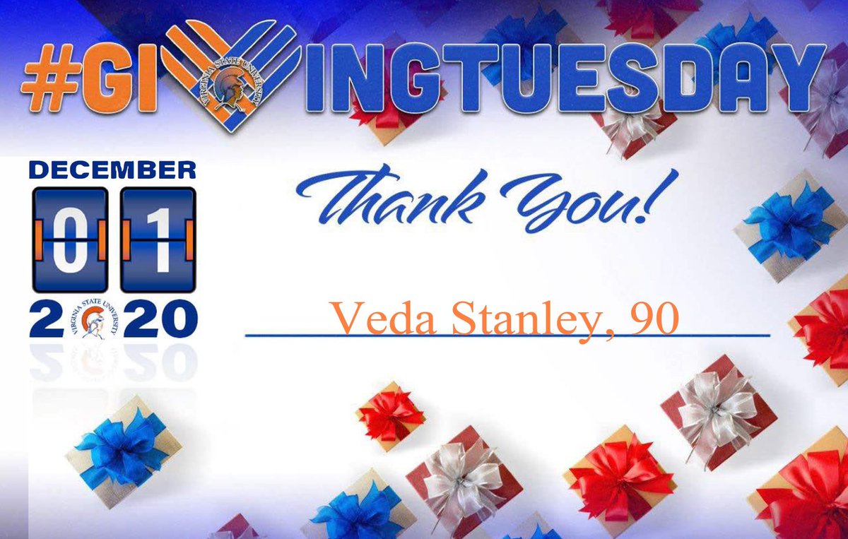 VSUTrojanAlumni's tweet photo. Thank you to the donors below for your commitment to our students during #GivingTuesday. #VSUGives 🧡💙 https://t.co/D5E0KZxgDN