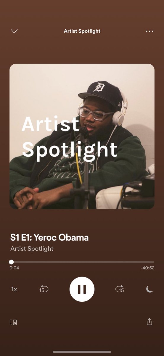 Big ups to @KUMANIWILLIAMS for inviting me to #Detroit to kick off the Artist Spotlight series, available now on #spotify!
https://t.co/igjTYTSe6G https://t.co/FOiYPRxMvl
