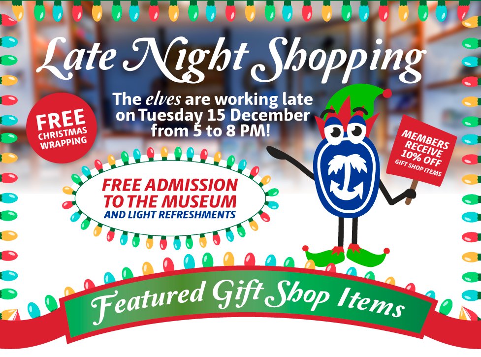 Late Night Christmas Shopping &amp; Free Wrapping conta.cc/37qUfnD