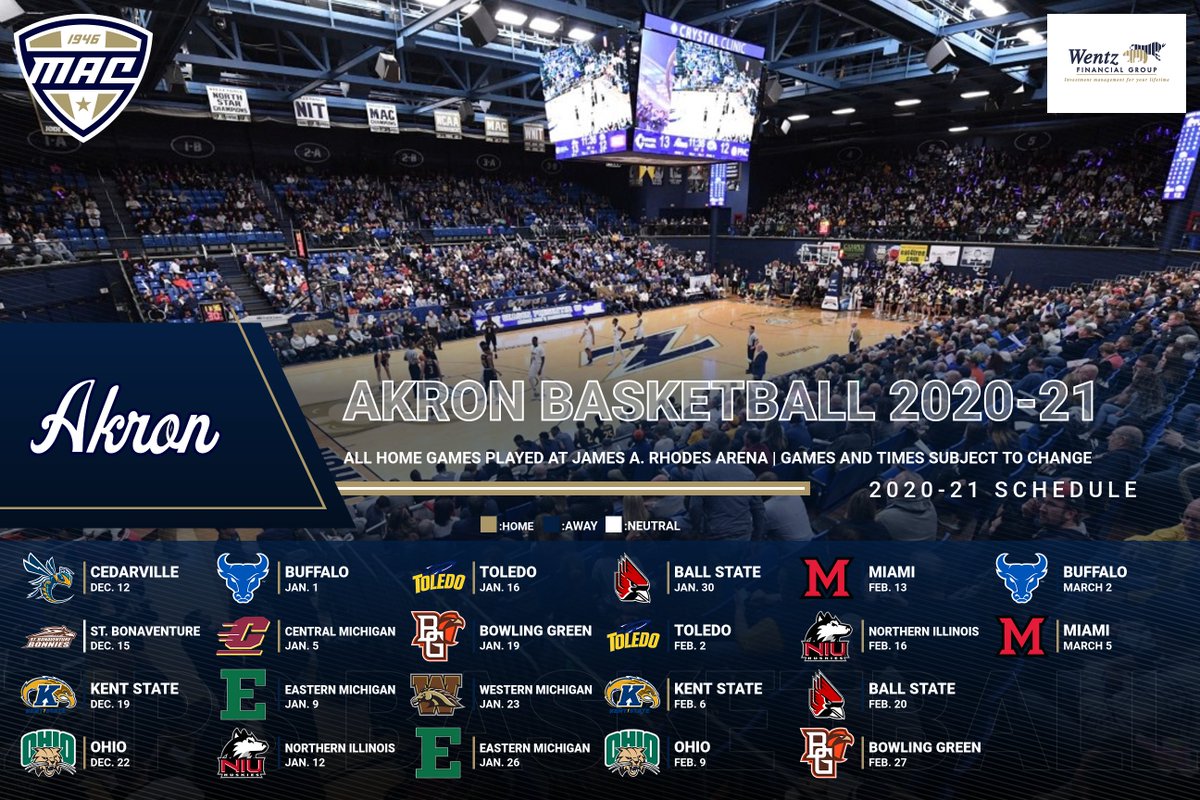 Akron Zips MBB tweet media