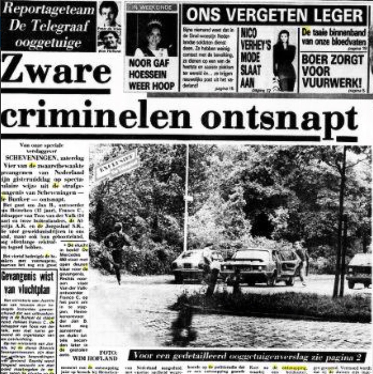 Van moord en doodslag tot diefstal, vernielingen en aanslagen.