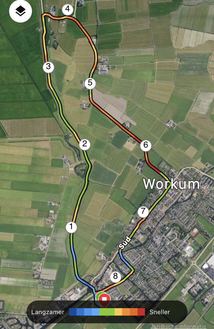 Sa de earste 8km fan de lêste moanne dit jier, hearlik waer en ljochtskyn moanne, net folle <a href="/loopmaatjes/">Loopmaatjes</a> op paed jûn