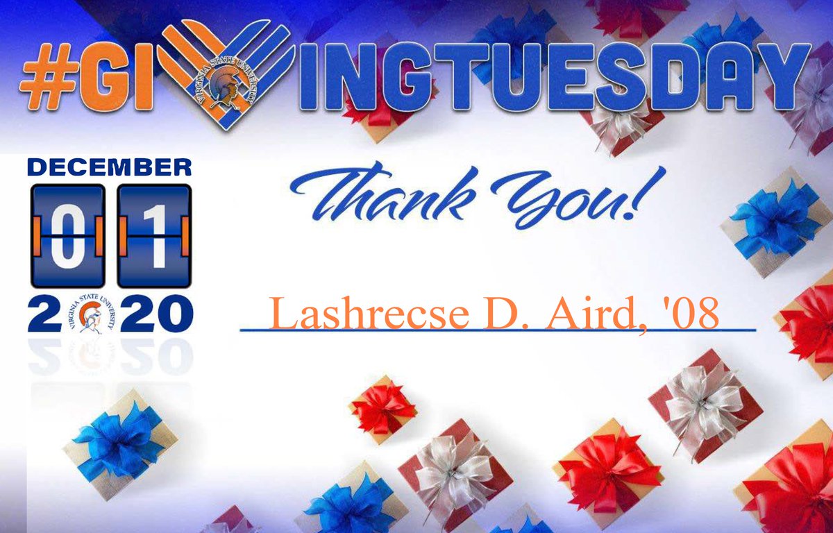 VSUTrojanAlumni's tweet photo. Thank you to our loyal supporters for their participation during #GivingTuesday! #VSUGives 🧡💙 https://t.co/aEYQIoSJEV