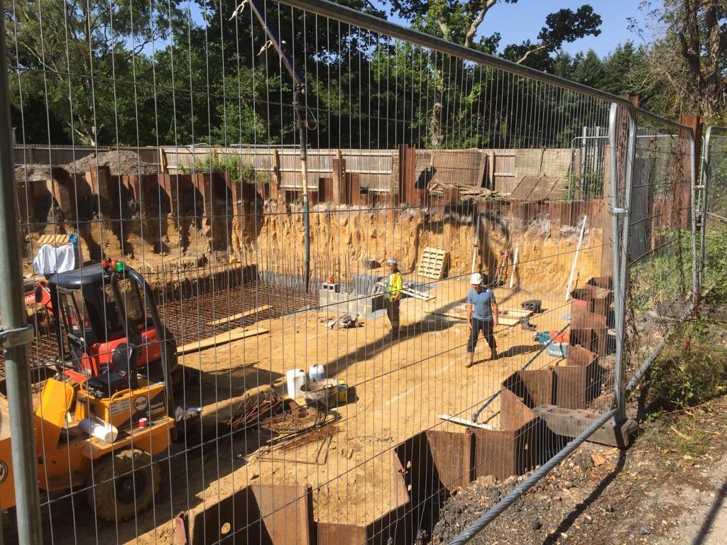 icfbuildersouth's tweet image. #icfbuilder the beginning of a build using #icf in Bournemouth