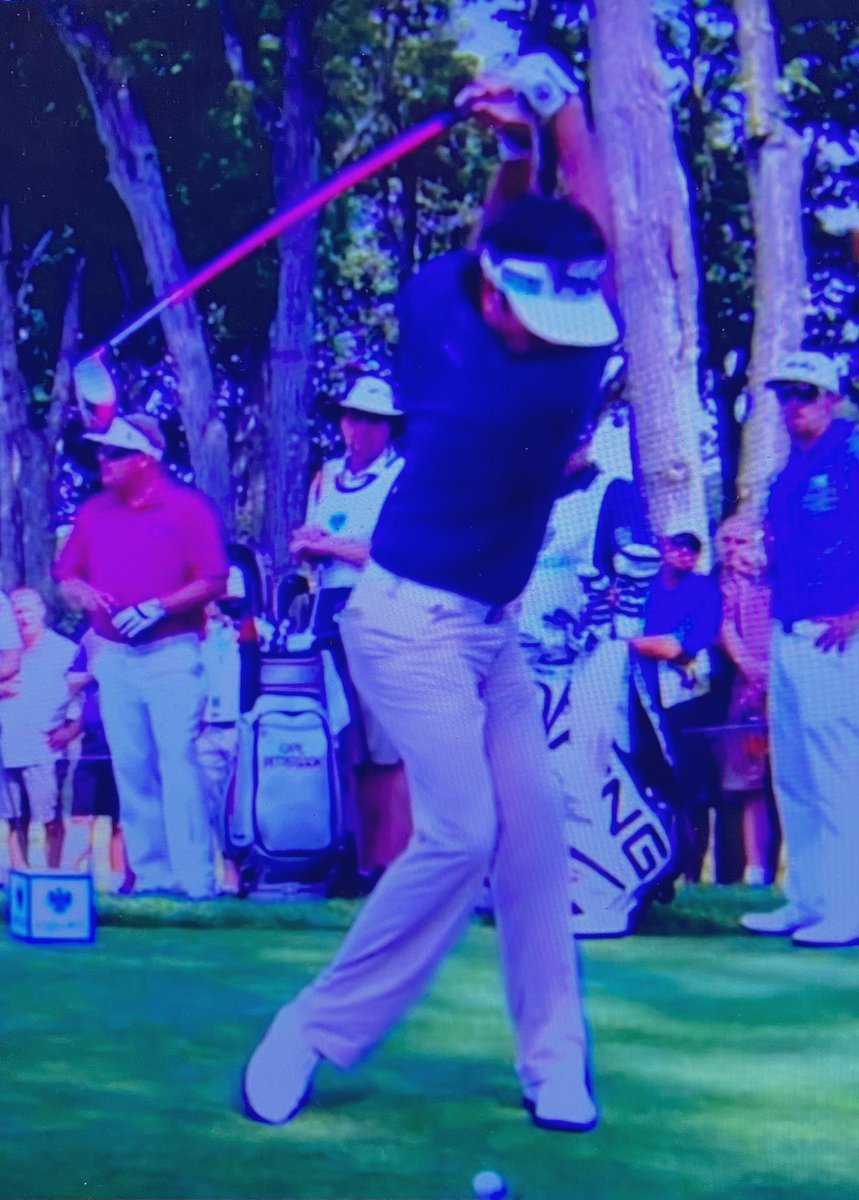 Since 1980 there have been just 2 dominant driving dist. leaders on the PGA Tour (defined as having led distance at least 5 years) John Daly &amp; Bubba Watson. 

Neither was a gym-rat, but both had a lot in common in their swings and both have played without significant injury.
