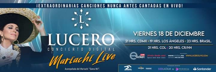 RosaJaike's tweet photo. TRES FECHAS IMPERDIBLES:
05 de diciembre
#TeletonMx
11 de diciembre #VirgenDeGuadalupe
18 de diciembre #LuceroMariachiLive https://t.co/9s2tZTCLiR