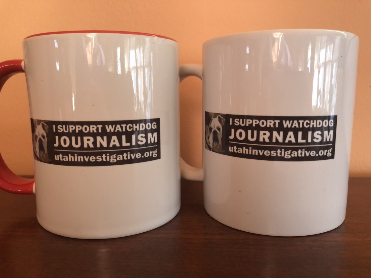 Still looking for donors this #GivingNewsDay to throw this watchdog a bone! $5 donations will get you a free bumpersticker! $50 or more donations, or new $5 monthly donors get a free mug! Help us keep investigative journalism alive and well in Utah #utpol utahinvestigative.org/donate-now-to-…