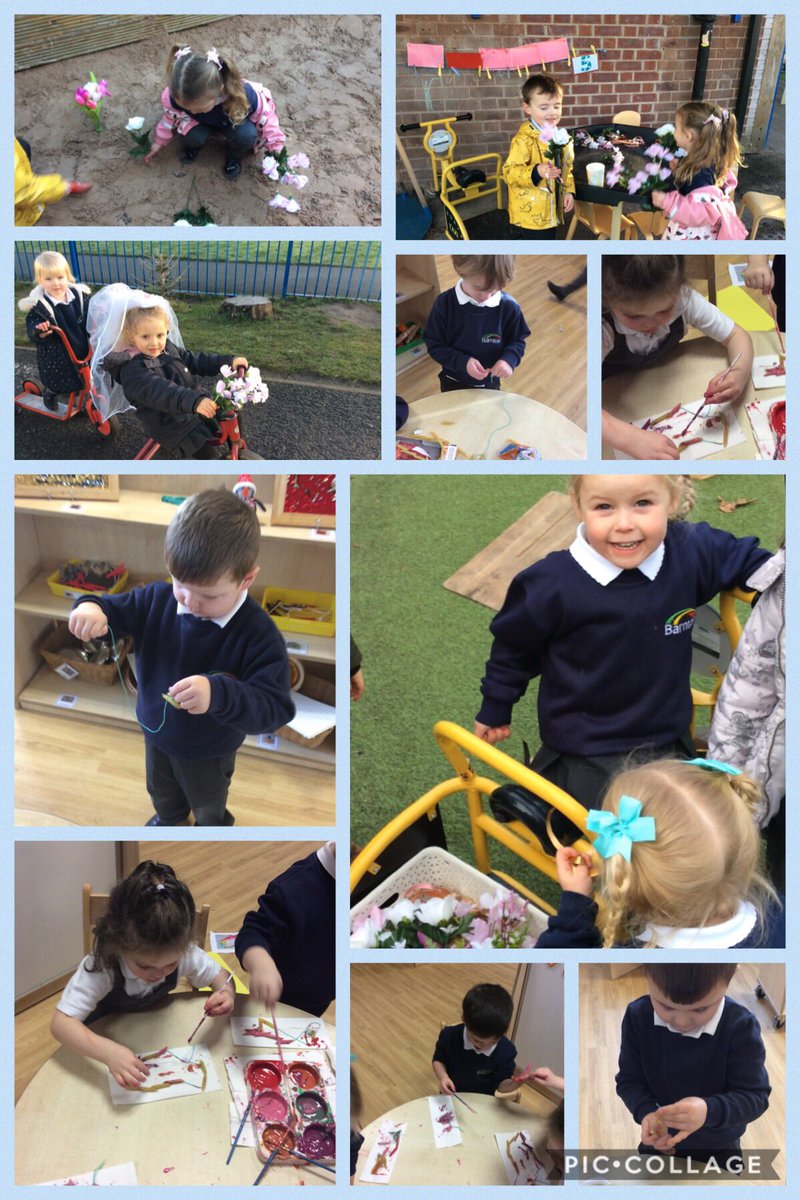 This week, Nursery has gone wedding crazy! The tiger has been invited to a wedding and has to remember to take three things. Today, we ticked the first item off the list - a necklace! Some amazing threading ❤️ <a href="/BarntonMrsL/">Alison Lawson</a>