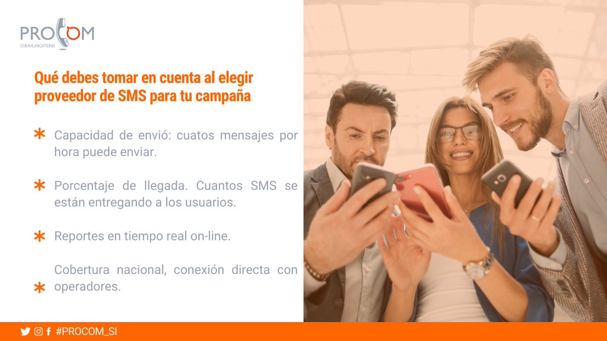 Procom_SI's tweet image. Complementa tus campañas de cobranza, marketing y ventas con herramientas eficaces. 
Escríbenos para más información.
#servicios #ventasonline #marketingtips