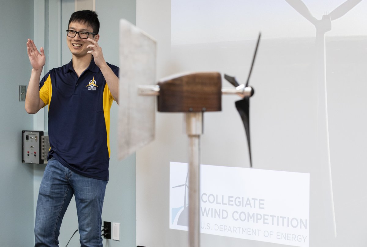 Ready to design, build, and test a model wind turbine? There’s one week left to apply to the #CollegiateWind Competition. Students plan, do financial analysis, and present research about a hypothetical wind plant. Learn more here: bit.ly/CWC2022RFP #STEMRising