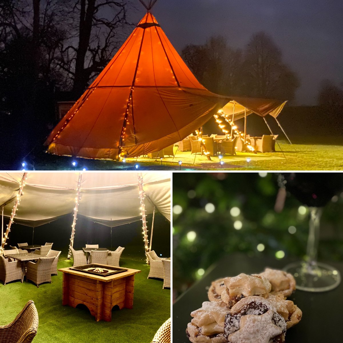 Easthertsgc's tweet photo. Golf tees off at 8 am, food and drink served at the halfway hut from 8:30am - 5pm.......the fire will be roaring and there will be complimentary mulled wine and mince pies to welcome members back! We look forward to seeing you tomorrow.🎄🔥🥂☕️🍷🍴⛳️
#weareback #ehgc #golf https://t.co/vTbyRXjaMn