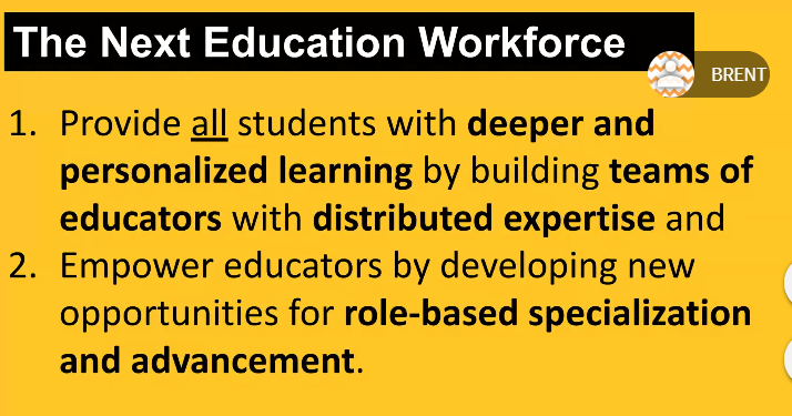 #EdPalooza here is an idea that we've tried in some form or fashion but may have not done so within a cycle of inquiry that lets us interrogate our own effectiveness in the work.
