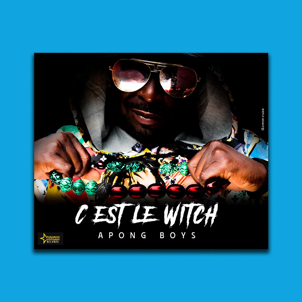 nyangamuzik's tweet photo. Titre  :  C'est Le Witch
Artiste  :  Apong Boys

https://t.co/VrJRIaJJB6

Cover officiel du single by @GammerStudio

NYANGAMUZIK RECORDZ
NYANGAMUZIK Entertainment

#Nyangamuzik
#gammerstudio https://t.co/o288A0aYoP