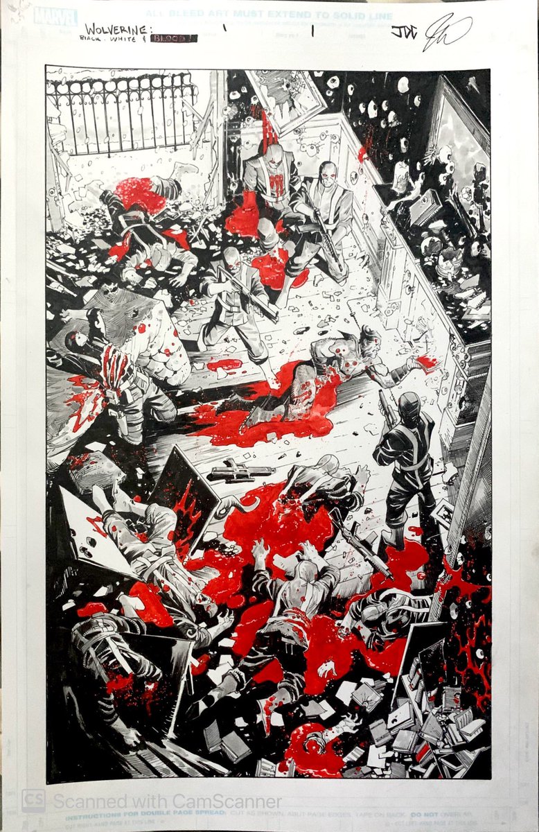Jason D'Ambroiso (@unstoppablejd) on Twitter photo If you didn’t know <a href="/joshuacassara/">JOSH Cassara</a> is one of the best newer artists out there consider this your last warning - his work on #xforce and #wolverineblackwhiteandblood is amazing- oh and he handed painted the reds for me!!!Thank you!! #originalcomicart #comicart #originalart <a href="/Marvel/">Marvel Entertainment</a> If you didn’t know <a href="/joshuacassara/">JOSH Cassara</a> is one of the best newer artists out there consider this your last warning - his work on #xforce and #wolverineblackwhiteandblood is amazing- oh and he handed painted the reds for me!!!Thank you!! #originalcomicart #comicart #originalart <a href="/Marvel/">Marvel Entertainment</a>