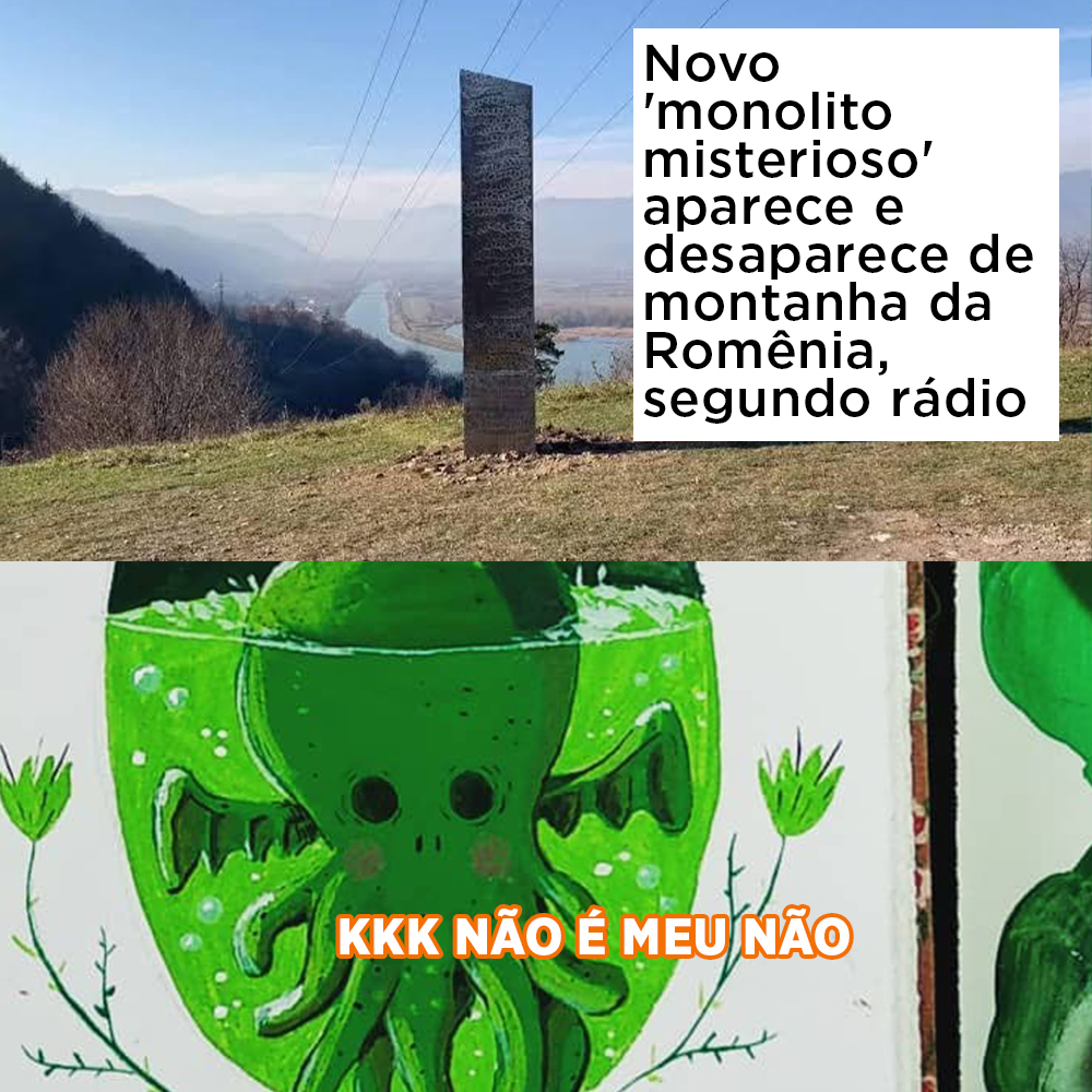 casaquadrinhos's tweet photo. 😂😂😂 Vocês também ficaram curiosos sobre o misterioso caso dos monólitos aparecendo e desaparecendo? 

A Arte na parte de baixo é da nossa professora @incbeka 

#casadosquadrinhos #artmemes #escoladearte #desenhoartistico #artschool #desenho #cursodearte https://t.co/itko4QtF4o
