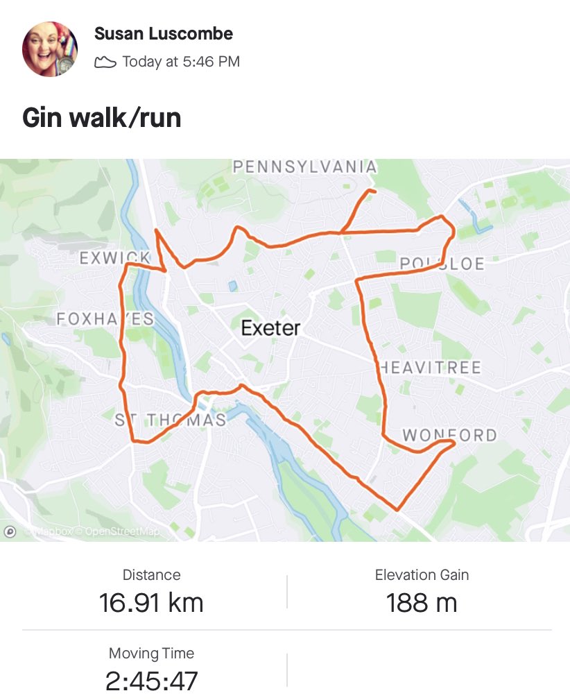 SuzieLuscombe's tweet photo. 1st walk/run of 50miles in 12days @SecretRuns #12ginsofchristmas #fortheloveofgin #fitnessjourney #running #walking https://t.co/LeUuVM1DZD