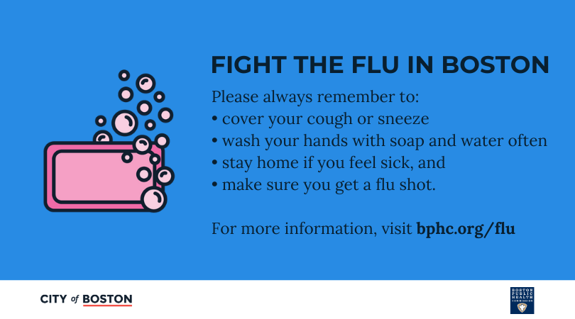 A #flushot is still the best way to prevent the #flu. If you don't have insurance, or if co-pays are a barrier, call the Mayor's Health Line at 617-534-5050. @HealthyBoston is providing vouchers for free #flu vaccines to uninsured or underinsured adults: https://t.co/AAKW7W8gnw https://t.co/81Pnh6hY2I