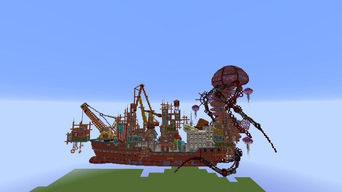 <a href="/EvershapesMC/">Evershapes</a> 

#minecraft #minecraft建築コミュ #block #boat #build