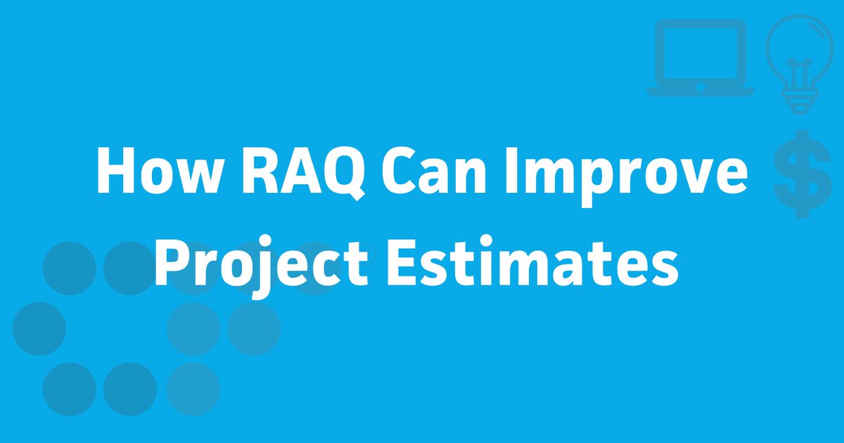 clearfunction's tweet image. Project budgeting can be a time consuming and frustrating upfront cost. Our guide to the RAQ model gets you more accurate project estimates in less time. #ClearFunction
clearfunction.com/raq-project-bu…