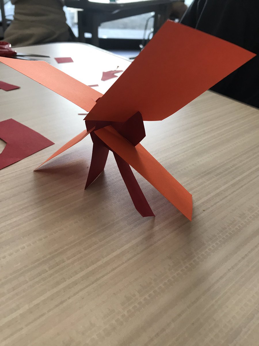 makermrspfaff's tweet photo. Paper sculptures by 1st grade. No glue, tape, or staples, just lots of patience and inspiration from others.    #MakerSpace #makered #patience #papersculpture #persistence #iteachtoo #paperart #teachersfollowteachers https://t.co/I2TRnoHEOF