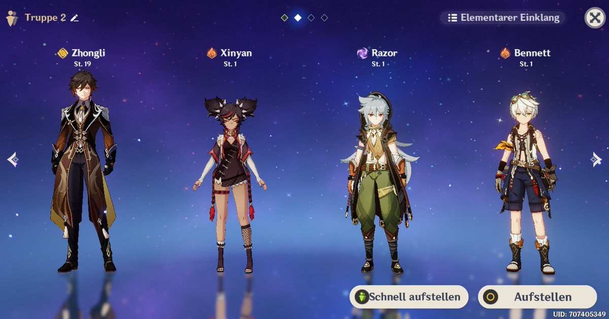 I feel so lucky 😭✨ #GenshinImpact #zhongli #Xinyan #Razor #bennett #genshinimpactedit #miHoYo #RPG #lucky #gamer #GamingTuesday #TwitchStreamers