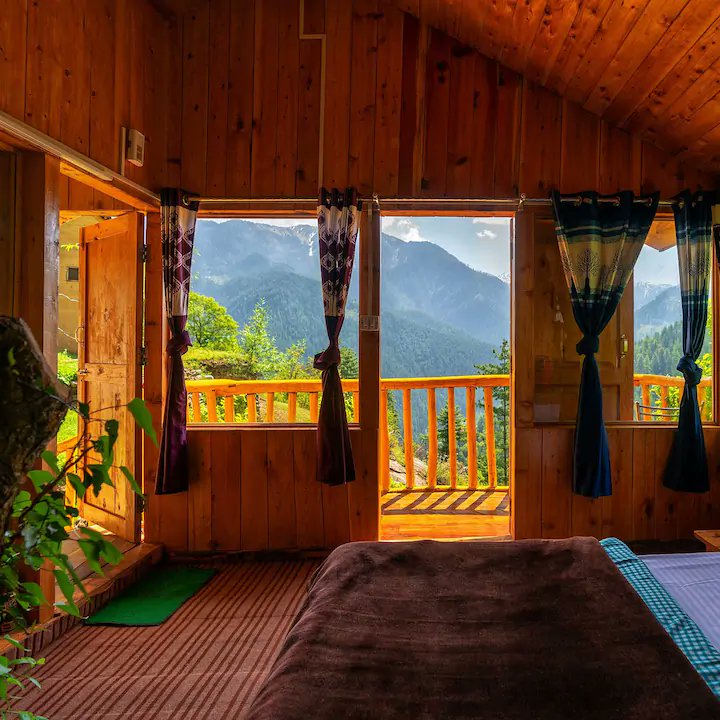 Take a break & spend a couple of days in this tree house. #HimachalPradesh